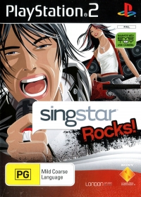 SingStar Rocks! Box Art