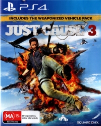 Just Cause 3 (Weaponized Vehicle Pack) Box Art