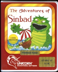 Adventures of Sinbad, The Box Art