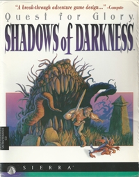 Quest for Glory: Shadows of Darkness (CD) Box Art
