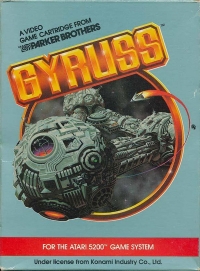 Gyruss Box Art