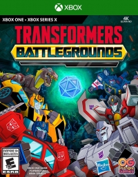 Transformers: Battlegrounds Box Art