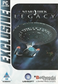 Star Trek: Legacy - Exclusive Box Art