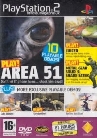 PlayStation 2 Official Magazine-UK Demo Disc 58 Box Art