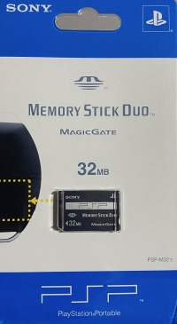 Sony Memory Stick Duo - 32 MB Box Art