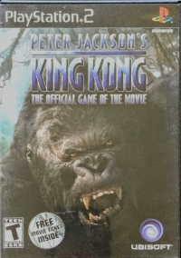 Peter Jackson's King Kong: The Official Game of the Movie (Free Movie Ticket Inside) Box Art