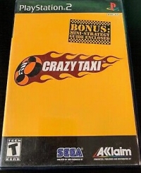 Crazy Taxi (Bonus Mini-Strategy Guide Enclosed) Box Art