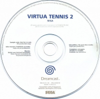 Virtua Tennis 2 (Sample Only) Box Art