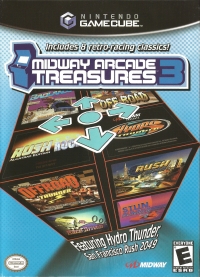 Midway Arcade Treasures 3 Box Art