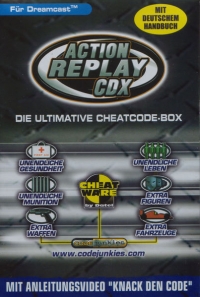 Datel Action Replay CDX [DE] Box Art