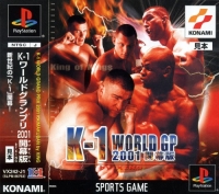 K-1 World Grand Prix 2001 Kaimakuden Box Art