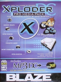Blaze Xploder DC Pro-Media-Pack Box Art