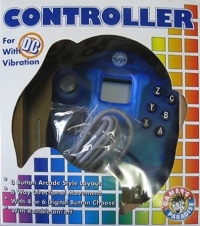 Gamer's Paradise Controller for DC with Vibration (blue) Box Art