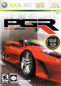 Project Gotham Racing 3 (Game of the Year / Not for Resale) Box Art