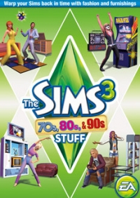 Sims 3, The: 70's, 80's, and 90's Stuff Box Art