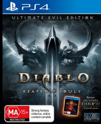 Diablo III: Reaper of Souls: Ultimate Evil Edition Box Art