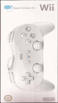 Nintendo Classic Controller Pro (White) [NA] Box Art