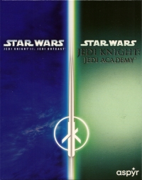 Star Wars Jedi Knight II: Jedi Outcast / Star Wars Jedi Knight: Jedi Academy Box Art