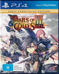 Legend of Heroes, The: Trails of Cold Steel III - Early Enrollment Edition Box Art