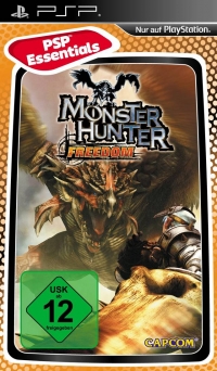 Monster Hunter Freedom - PSP Essentials Box Art