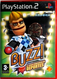 Buzz! El Gran Concurso de Deportes (Prohibida la Venta por Separado) Box Art