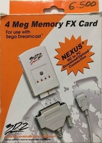 3D2 4 Meg Memory FX Card Box Art