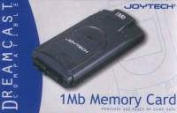 Joytech 1Mb Memory Card (black) Box Art