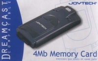 Joytech 4Mb Memory Card (black) Box Art