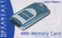 Joytech 4Mb Memory Card (blue) Box Art