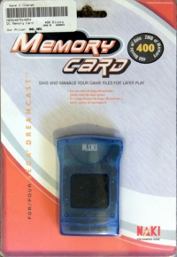 Naki Memory Card (blue) Box Art