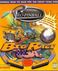 Pro Pinball: Big Race USA Box Art