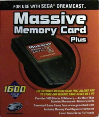 GameShark Massive Memory Card Plus Box Art