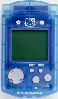 Sega Visual Memory (Hello Kitty Blue Skeleton) Box Art