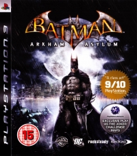 Batman: Arkham Asylum [UK] Box Art