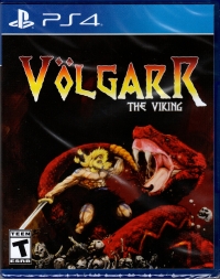 Völgarr the Viking (fighting snake cover) Box Art