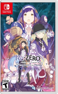 Re:Zero: Starting Life in Another World: The Prophecy of the Throne  - Day One Edition Box Art