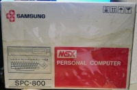 Samsung MSX Personal Computer SPC-800 Box Art