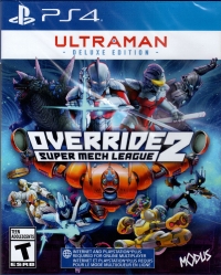 Override 2: Super Mech League - Ultraman Deluxe Edition Box Art