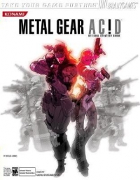 Metal Gear Acid - Official Strategy Guide Box Art