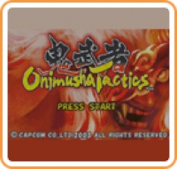 Onimusha Tactics Box Art