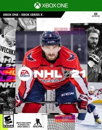 NHL 21 Box Art