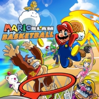 Mario Slam Basketball Box Art