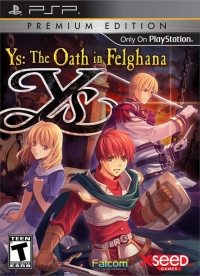 Ys: The Oath in Felghana - Premium Edition Box Art