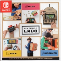 Nintendo Labo Fold-Out Promotional Brochure Box Art