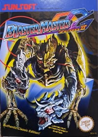 Blaster Master Zero II - Authentic Classic Edition Box Art