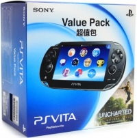 Sony PlayStation Vita PCHAS-1006A - Uncharted: Golden Abyss Value Pack Box Art