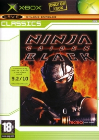 Ninja Gaiden Black - Classics (Not for Supply in the UK) Box Art