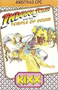 Indiana Jones and the Temple of Doom - Kixx Box Art