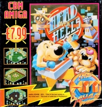 Head Over Heels - The Hit Squad (yellow disk text) Box Art