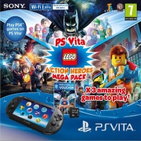 Sony PlayStation Vita PCH-2016 - PS Vita Lego Action Heroes Mega Pack [EU] Box Art